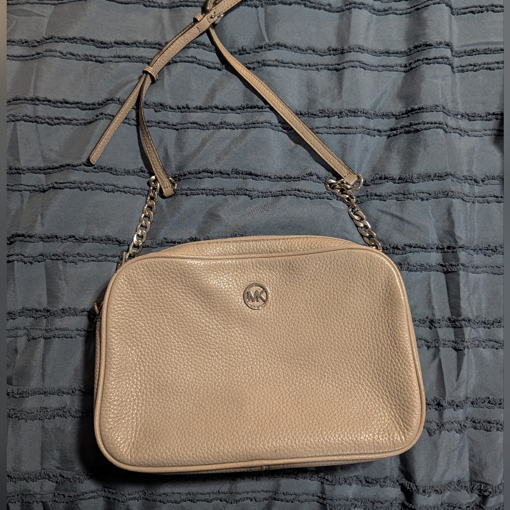 Michael Kors Beige Crossbody Bag